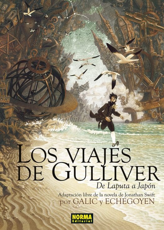 Bertrand Galic, Jonathan Swift, Los viajes de Gulliver, Norma Editorial, Paul Echegoyen