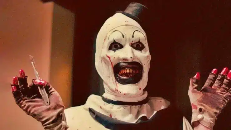 Art the Clown, Damien Leone, evolución de los villanos de terror, películas de terror icónicas, Terrifier 3