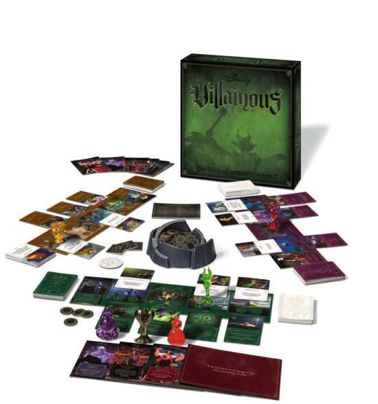 Disney, Disney Villainous, juegos de mesa, Villainous