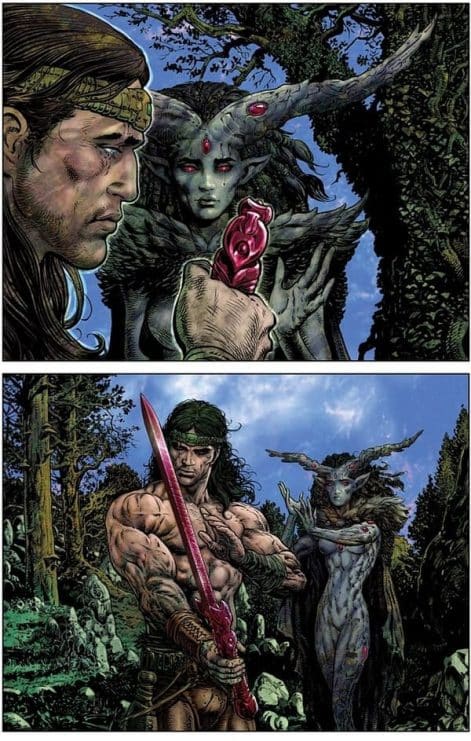 Conan, La espada salvaje de Conan, Liam Sharp, Noticias Comics, Titan Comics