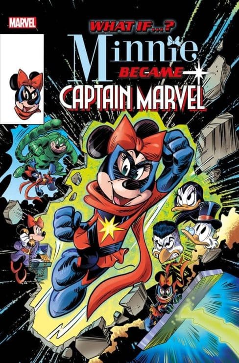 minnie mouse capitana marvel