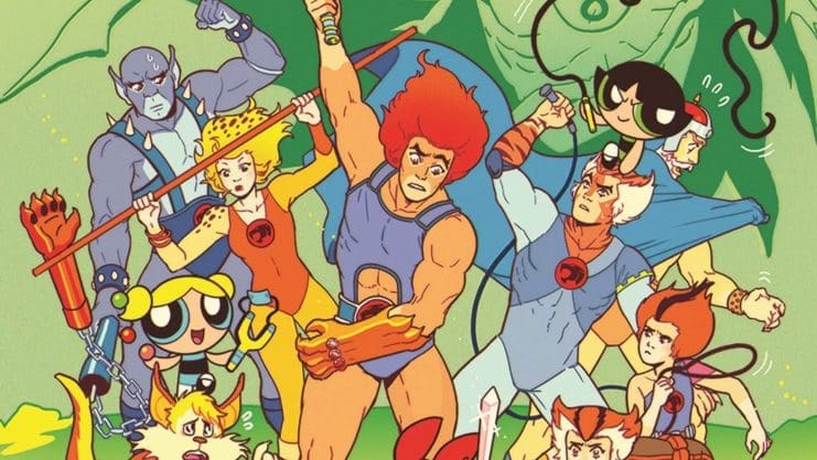 Dynamite Entertainment Comic Crossover, Free Comic Book Day 2025, ThunderCats and Powerpuff Girls Crossover, Thundercats/Powerpuff Girls #0 FCBD