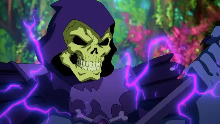 He-Man Skeletor live-action, Jared Leto Skeletor, Masters of the Universe película, Travis Knight dirección