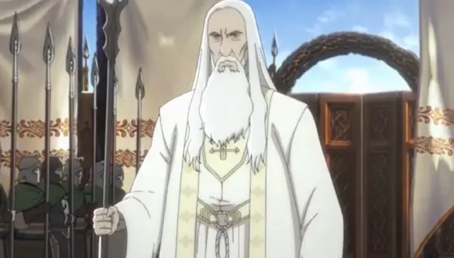 Christopher Lee homenaje, Christopher Lee Saruman, El Señor de los Anillos anime, Saruman regreso 2024, The War of the Rohirrim película