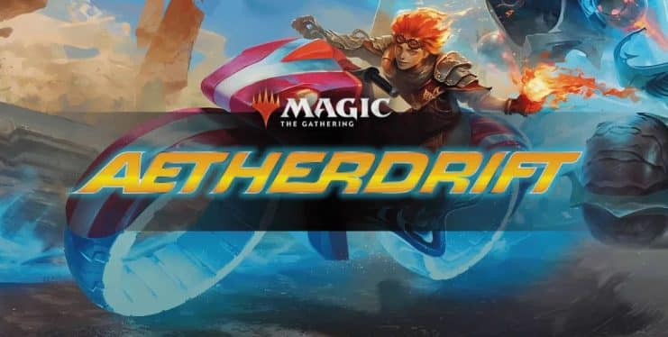 Aetherdrift portada MTG