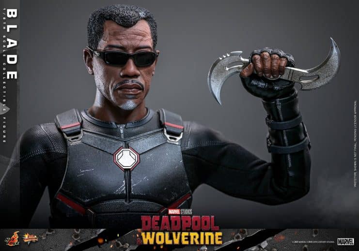 Blade en el UCM, Coleccionable de Blade, Deadpool & Wolverine, Figura de Blade, Hot Toys Marvel