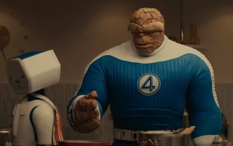 Ben Grimm personaje, Ebon Moss-Bachrach voz, Fantastic Four tráiler, La Cosa Marvel, Marvel Studios 2025