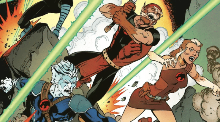 cómic thundercats, Dynamite entertainment, serie de cómics, thundercats: lost