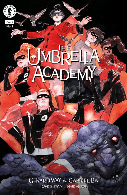 Dark Horse Comics, Gerard Way cómic, nueva serie Umbrella Academy, Sparrows Umbrella Academy, The Umbrella Academy Plan B