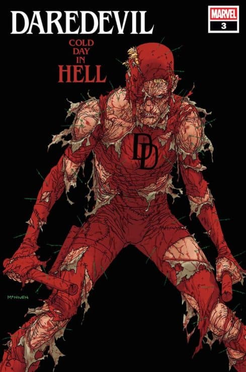 Daredevil, Daredevil Born Again, Daredevil Cold Day in Hell, Noticias Comics