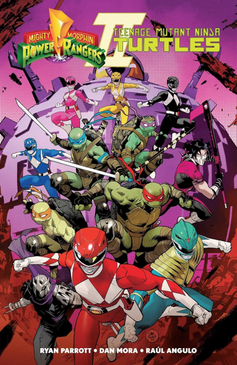 crossover Power Rangers y Tortugas Ninja, Mighty Morphin Power Rangers, Ryan Parrott cómics, Teenage Mutant Ninja Turtles